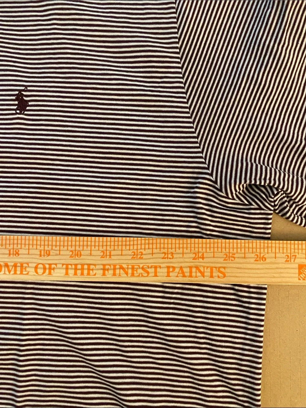 2 Polo Golf Striped Polo Shirts 100% Pima Cotton Size XL